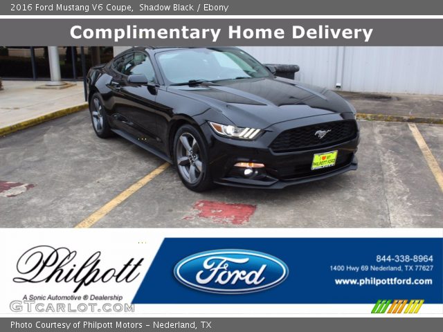 2016 Ford Mustang V6 Coupe in Shadow Black