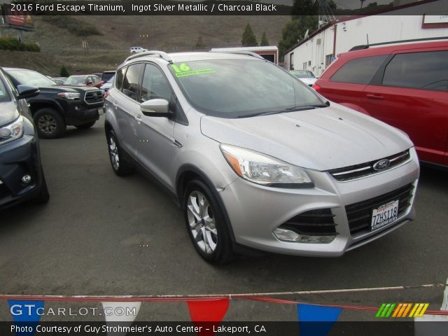 2016 Ford Escape Titanium in Ingot Silver Metallic