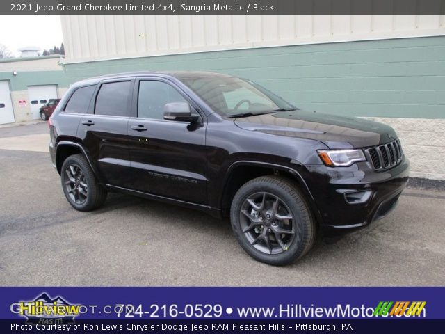 2021 Jeep Grand Cherokee Limited 4x4 in Sangria Metallic