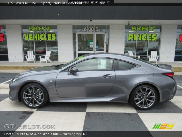 2019 Lexus RC 350 F Sport in Nebula Gray Pearl