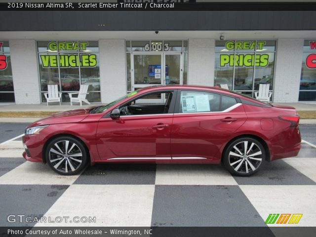 2019 Nissan Altima SR in Scarlet Ember Tintcoat