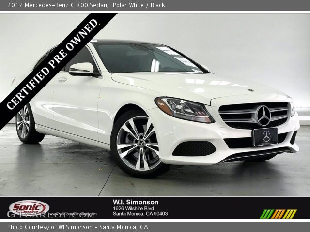 2017 Mercedes-Benz C 300 Sedan in Polar White