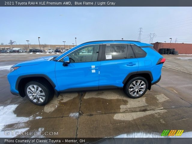 2021 Toyota RAV4 XLE Premium AWD in Blue Flame