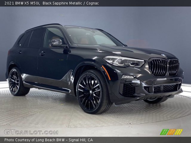 2021 BMW X5 M50i in Black Sapphire Metallic