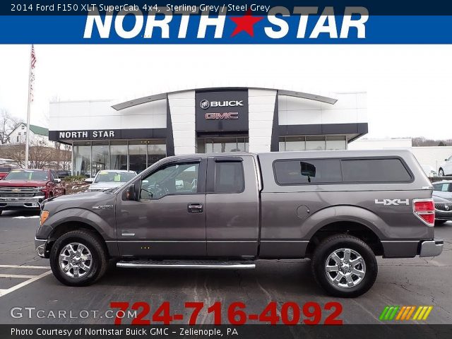 2014 Ford F150 XLT SuperCab 4x4 in Sterling Grey