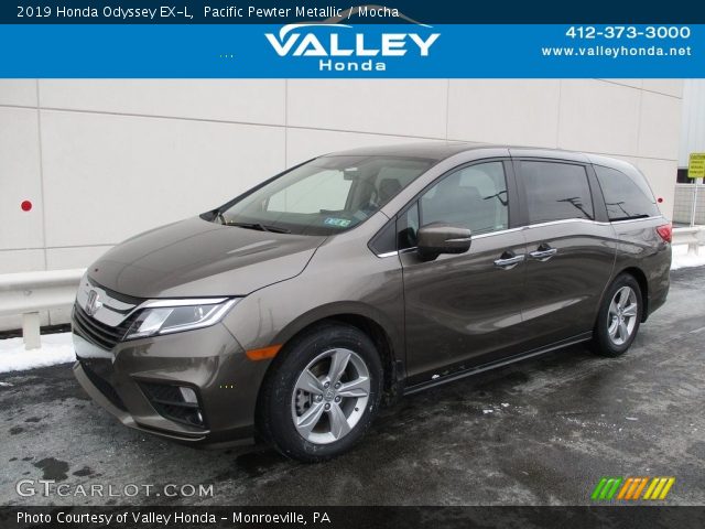 2019 Honda Odyssey EX-L in Pacific Pewter Metallic