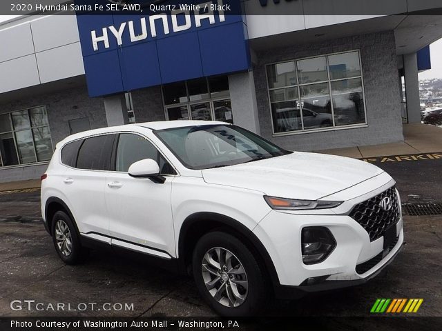 2020 Hyundai Santa Fe SEL AWD in Quartz White
