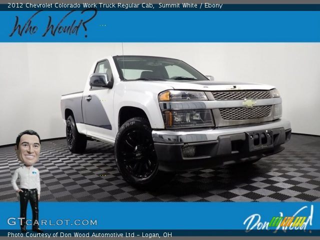 2012 Chevrolet Colorado Work Truck Regular Cab in Summit White