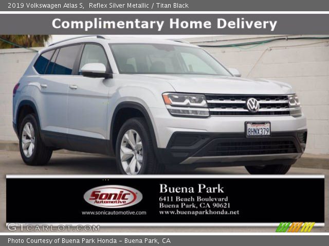2019 Volkswagen Atlas S in Reflex Silver Metallic