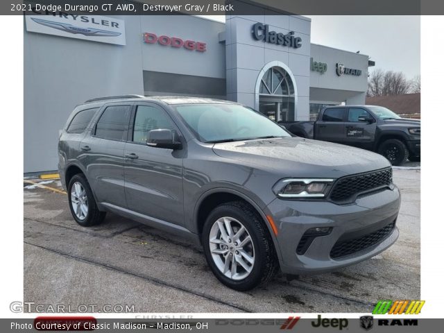 2021 Dodge Durango GT AWD in Destroyer Gray