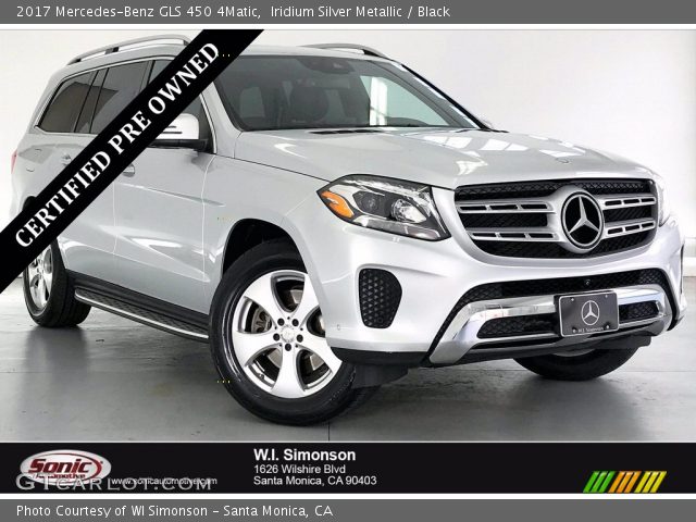 2017 Mercedes-Benz GLS 450 4Matic in Iridium Silver Metallic
