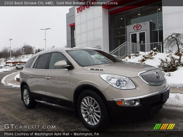 2010 Buick Enclave CXL AWD in Gold Mist Metallic