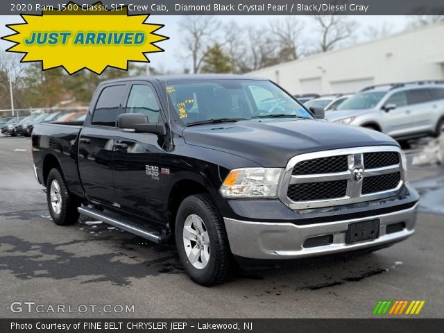 2020 Ram 1500 Classic SLT Crew Cab in Diamond Black Crystal Pearl