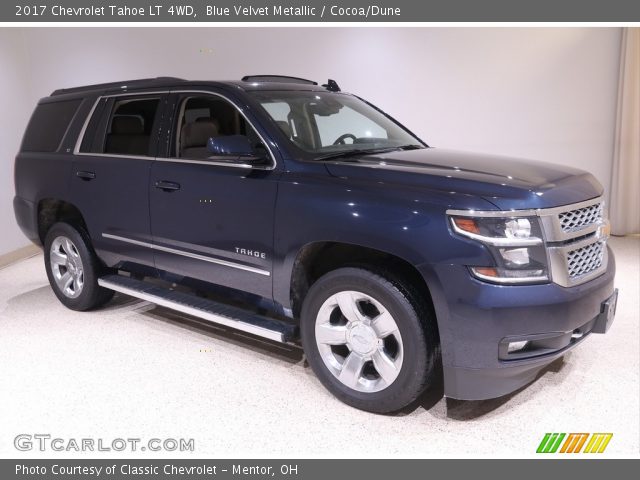 2017 Chevrolet Tahoe LT 4WD in Blue Velvet Metallic