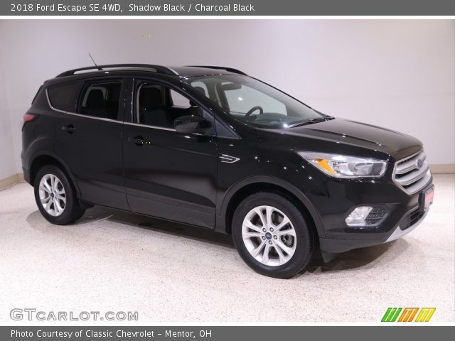 2018 Ford Escape SE 4WD in Shadow Black