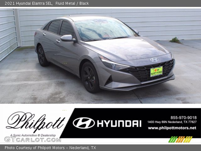 2021 Hyundai Elantra SEL in Fluid Metal