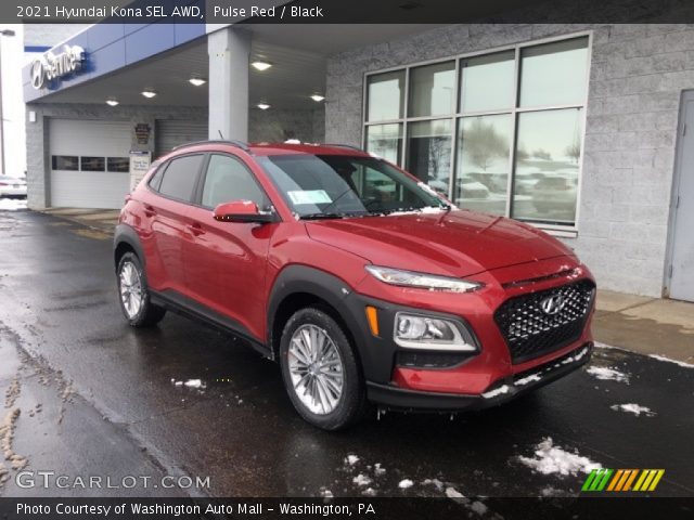 2021 Hyundai Kona SEL AWD in Pulse Red