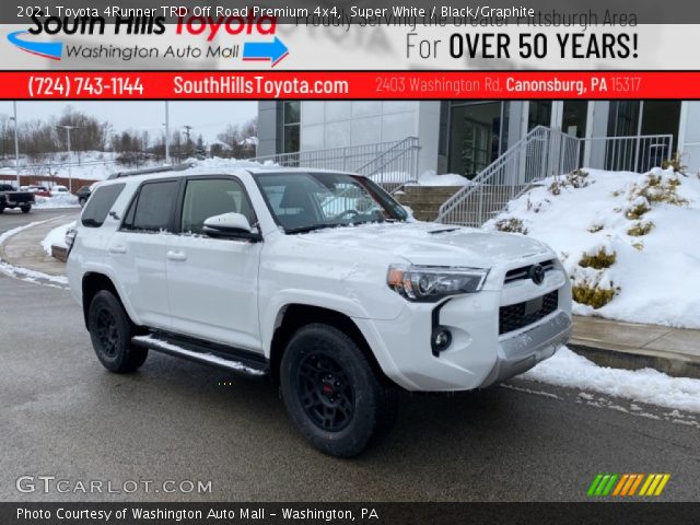 2021 Toyota 4Runner TRD Off Road Premium 4x4 in Super White
