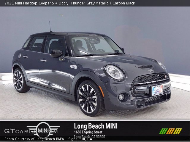 2021 Mini Hardtop Cooper S 4 Door in Thunder Gray Metallic