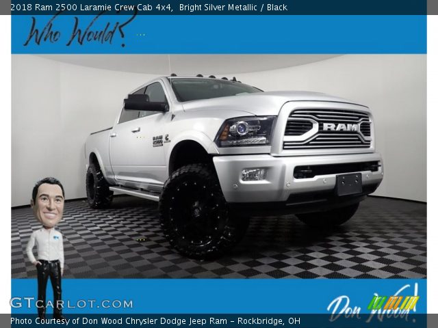 2018 Ram 2500 Laramie Crew Cab 4x4 in Bright Silver Metallic