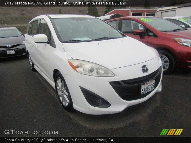 2012 Mazda MAZDA5 Grand Touring in Crystal White Pearl Mica