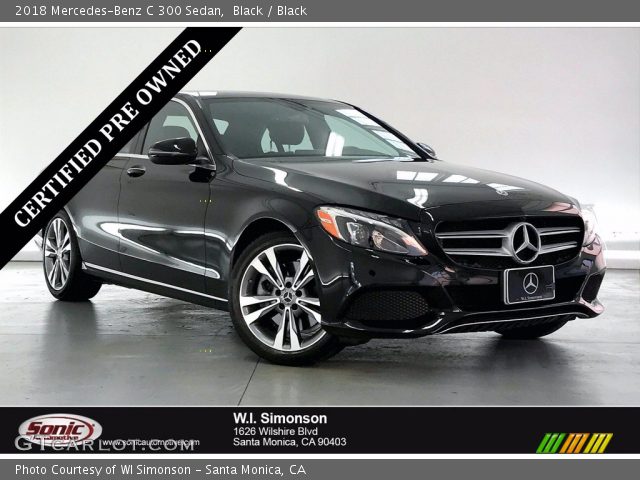 2018 Mercedes-Benz C 300 Sedan in Black