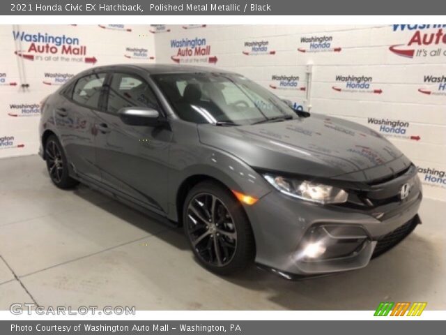 2021 Honda Civic EX Hatchback in Polished Metal Metallic