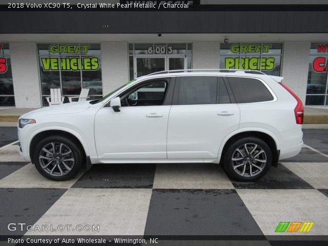 2018 Volvo XC90 T5 in Crystal White Pearl Metallic