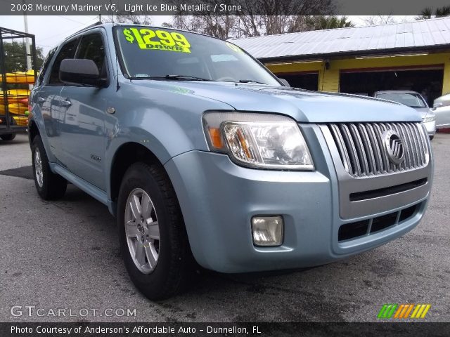 2008 Mercury Mariner V6 in Light Ice Blue Metallic