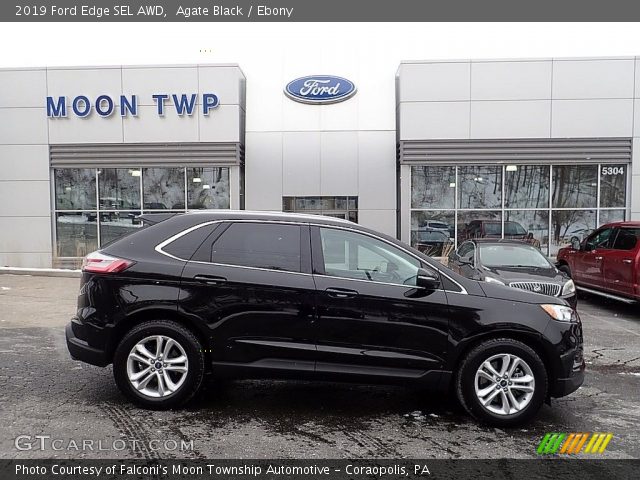 2019 Ford Edge SEL AWD in Agate Black