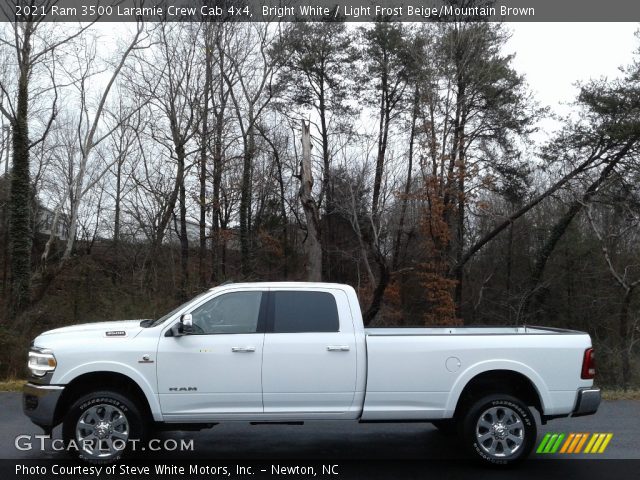 2021 Ram 3500 Laramie Crew Cab 4x4 in Bright White