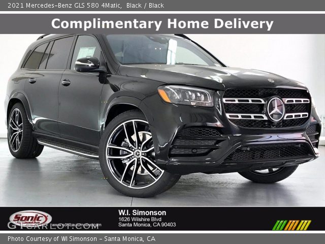 2021 Mercedes-Benz GLS 580 4Matic in Black