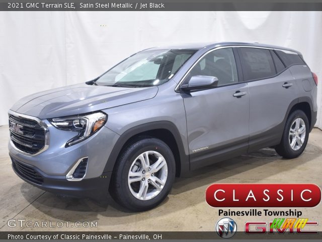 2021 GMC Terrain SLE in Satin Steel Metallic