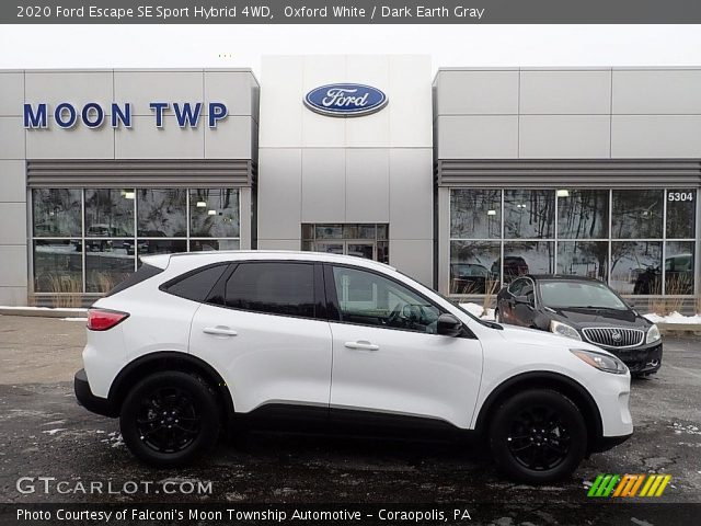 2020 Ford Escape SE Sport Hybrid 4WD in Oxford White