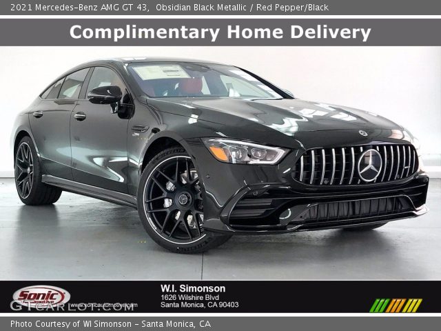2021 Mercedes-Benz AMG GT 43 in Obsidian Black Metallic