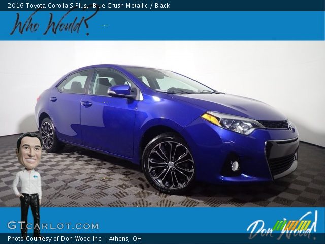 2016 Toyota Corolla S Plus in Blue Crush Metallic