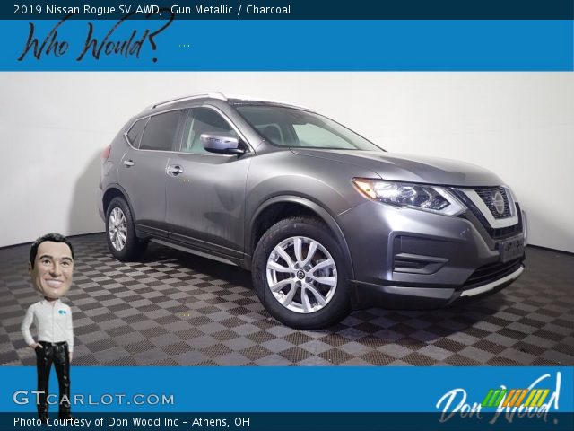 2019 Nissan Rogue SV AWD in Gun Metallic