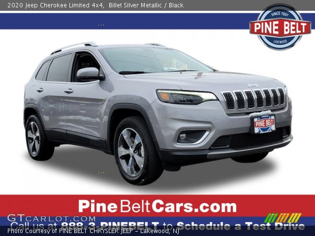 2020 Jeep Cherokee Limited 4x4 in Billet Silver Metallic