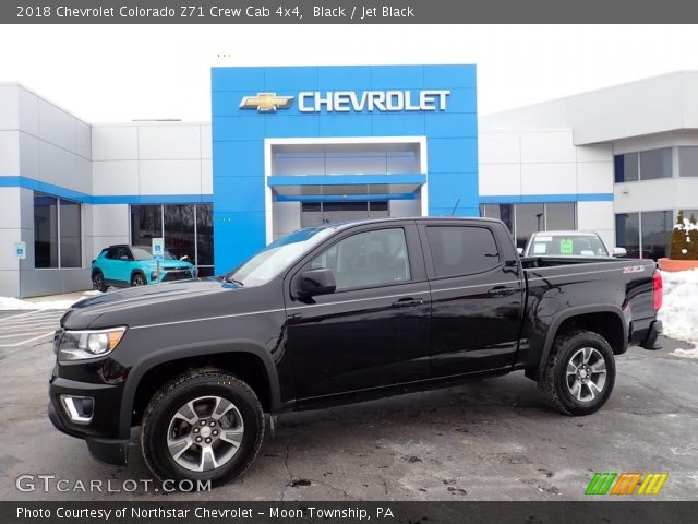 2018 Chevrolet Colorado Z71 Crew Cab 4x4 in Black