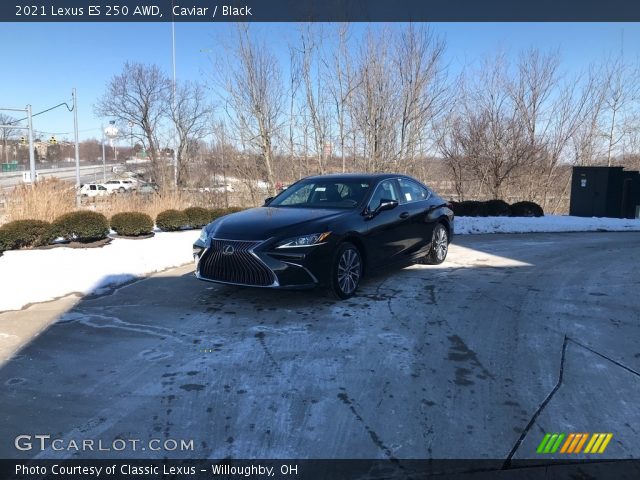 2021 Lexus ES 250 AWD in Caviar