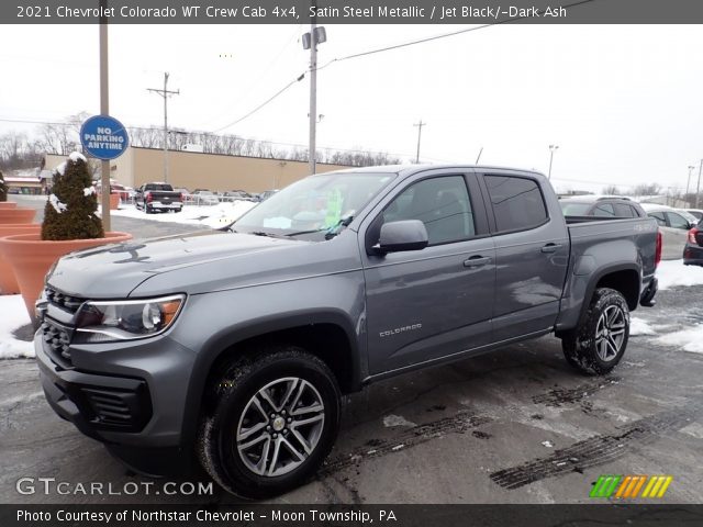 2021 Chevrolet Colorado WT Crew Cab 4x4 in Satin Steel Metallic