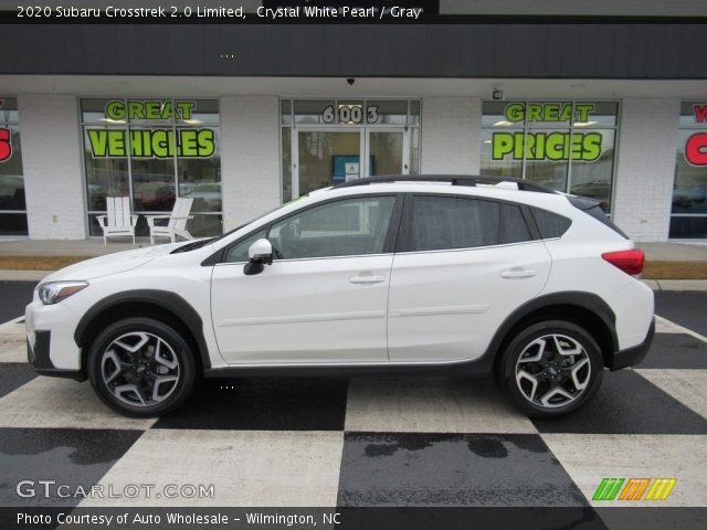 2020 Subaru Crosstrek 2.0 Limited in Crystal White Pearl