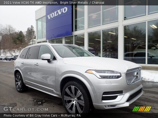 2021 Volvo XC90 T6 AWD Inscription in Bright Silver Metallic