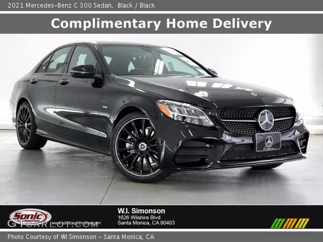2021 Mercedes-Benz C 300 Sedan in Black