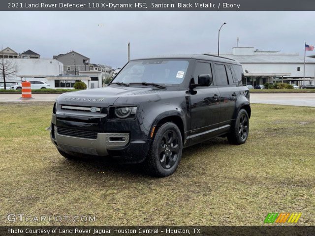 2021 Land Rover Defender 110 X-Dynamic HSE in Santorini Black Metallic