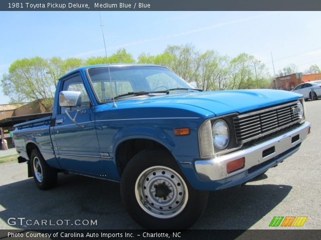 1981 Toyota Pickup Deluxe in Medium Blue