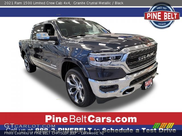 2021 Ram 1500 Limited Crew Cab 4x4 in Granite Crystal Metallic