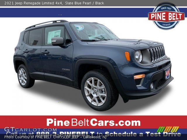 2021 Jeep Renegade Limited 4x4 in Slate Blue Pearl