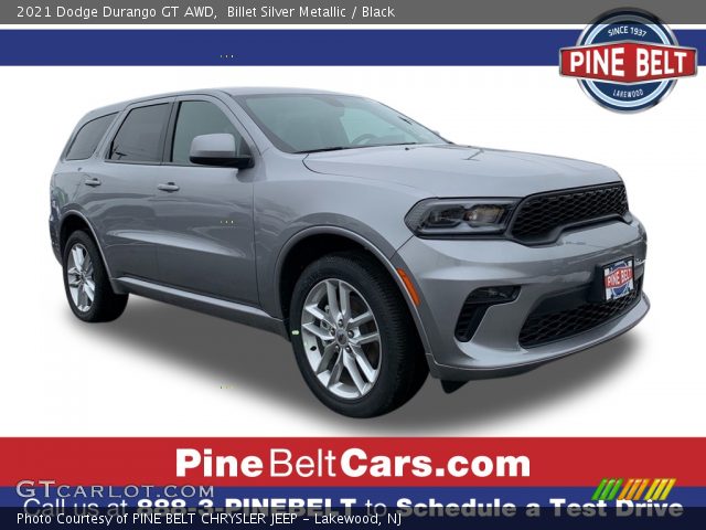 2021 Dodge Durango GT AWD in Billet Silver Metallic