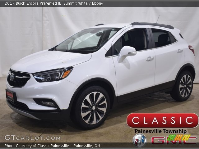 2017 Buick Encore Preferred II in Summit White